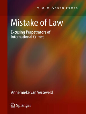 cover image of Mistake of Law